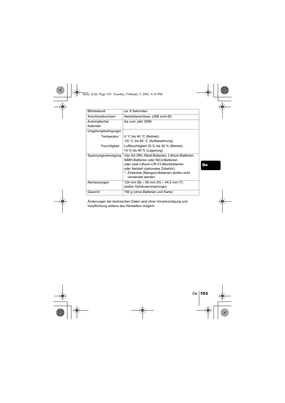 Olympus C-120 User Manual | Page 103 / 172