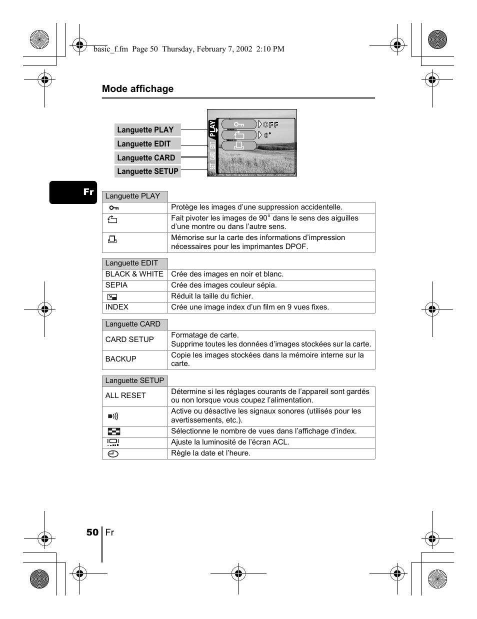 Olympus C-120 User Manual | Page 50 / 172