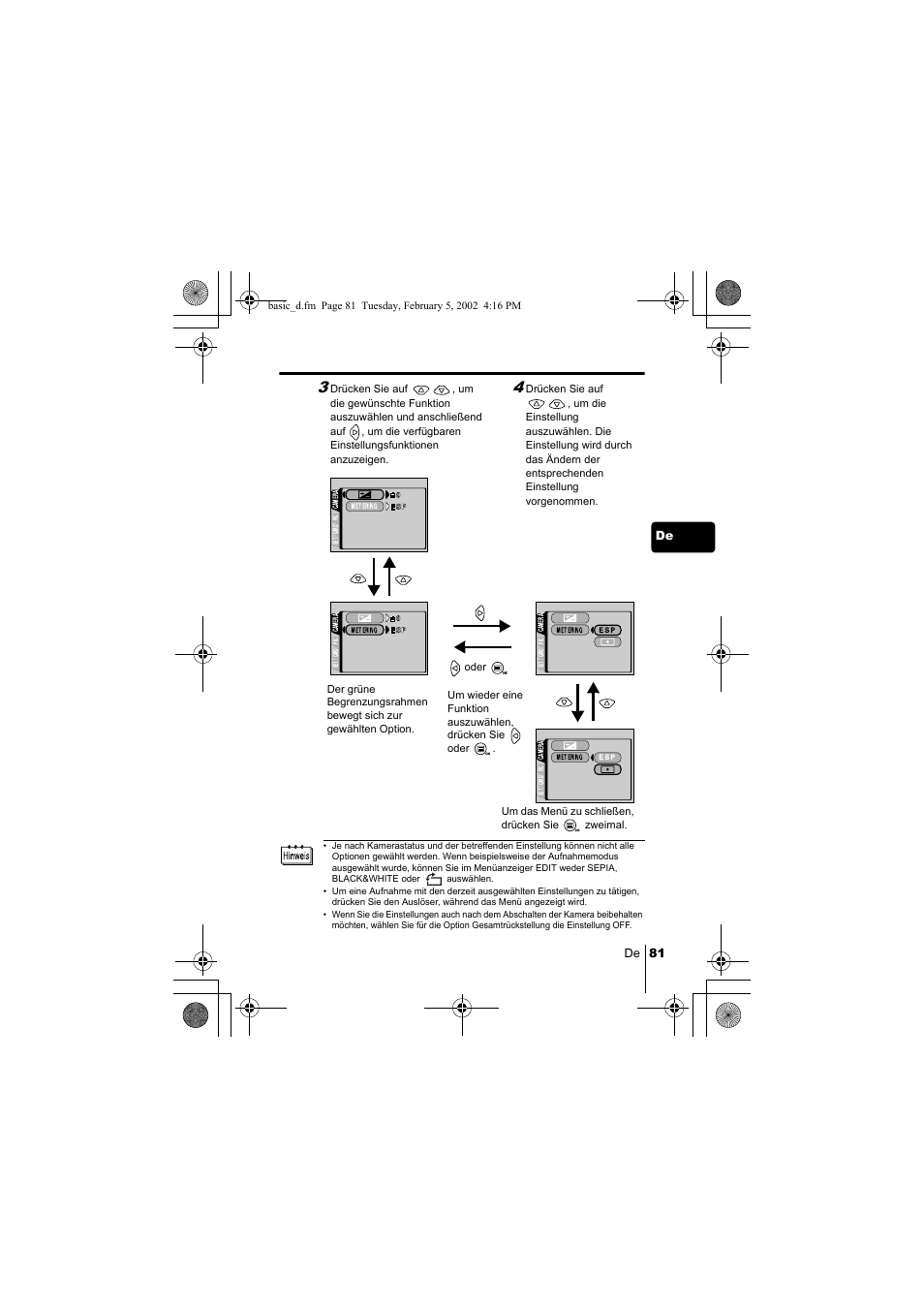Olympus C-120 User Manual | Page 81 / 172
