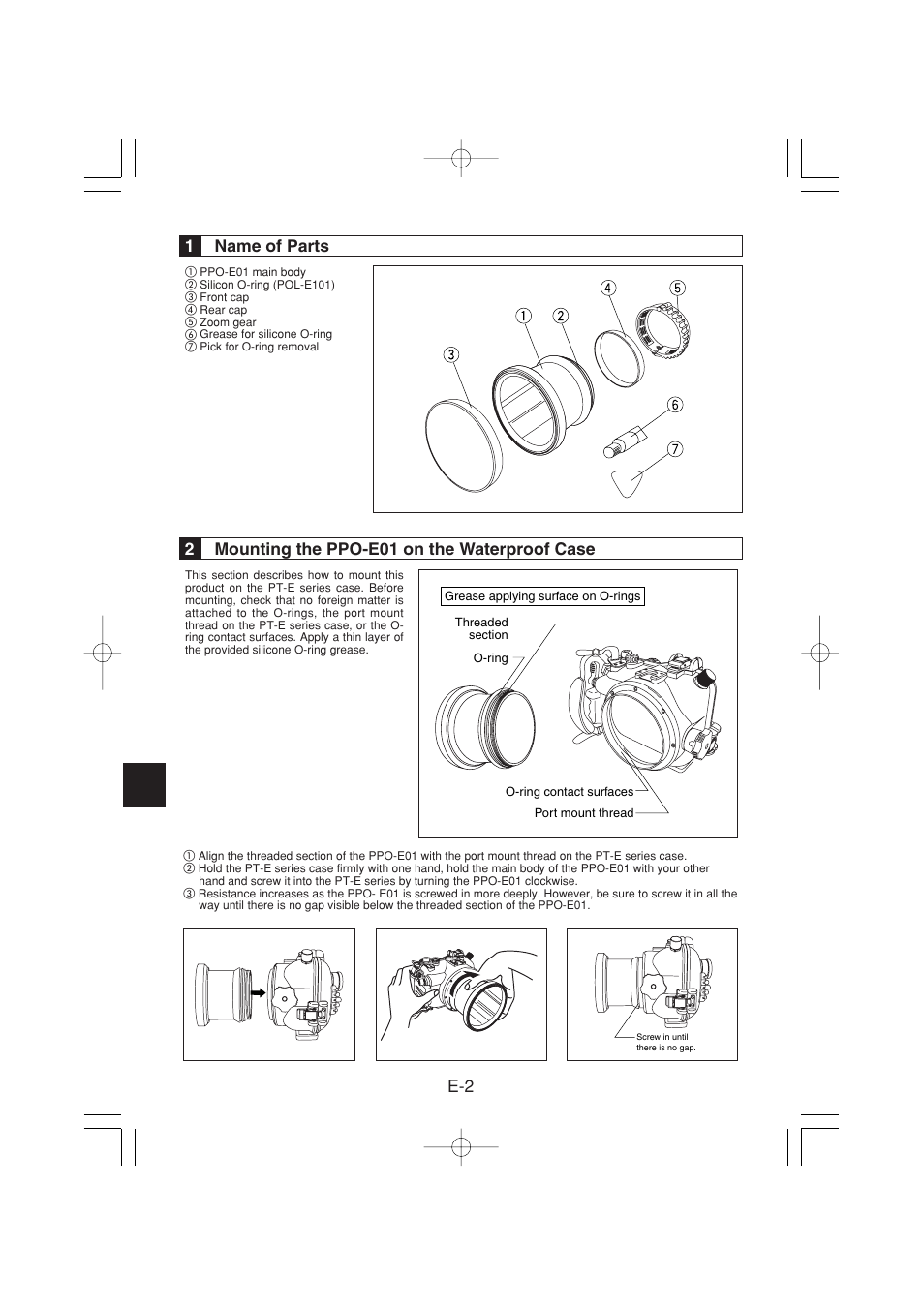 Olympus PPO-E01 User Manual | Page 12 / 60