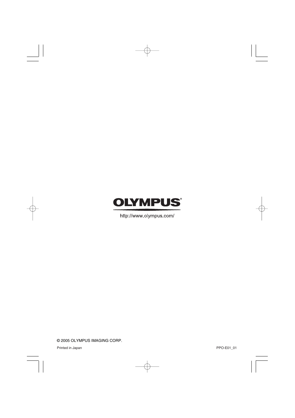 Olympus PPO-E01 User Manual | Page 60 / 60