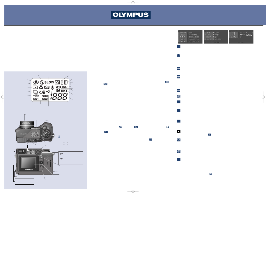 Olympus C-3030 User Manual | 2 pages