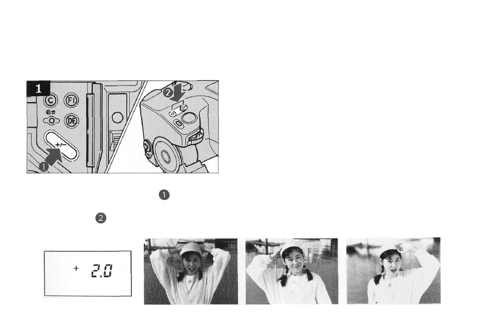 Exposure compensation | Olympus AZ-4 Zoom User Manual | Page 27 / 58