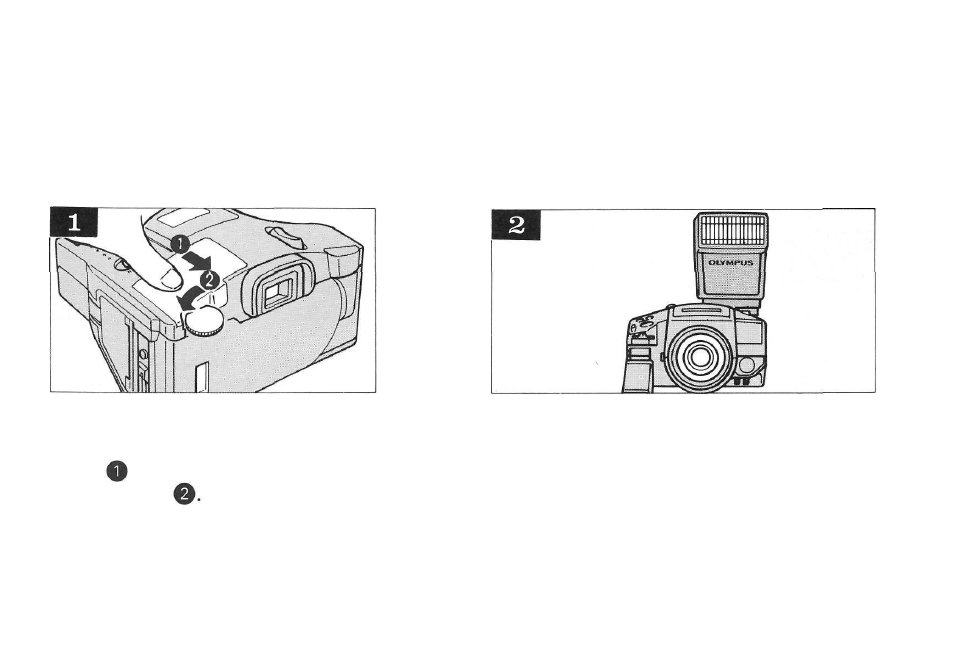 Using an exterior flash attachment | Olympus AZ-4 Zoom User Manual | Page 39 / 58