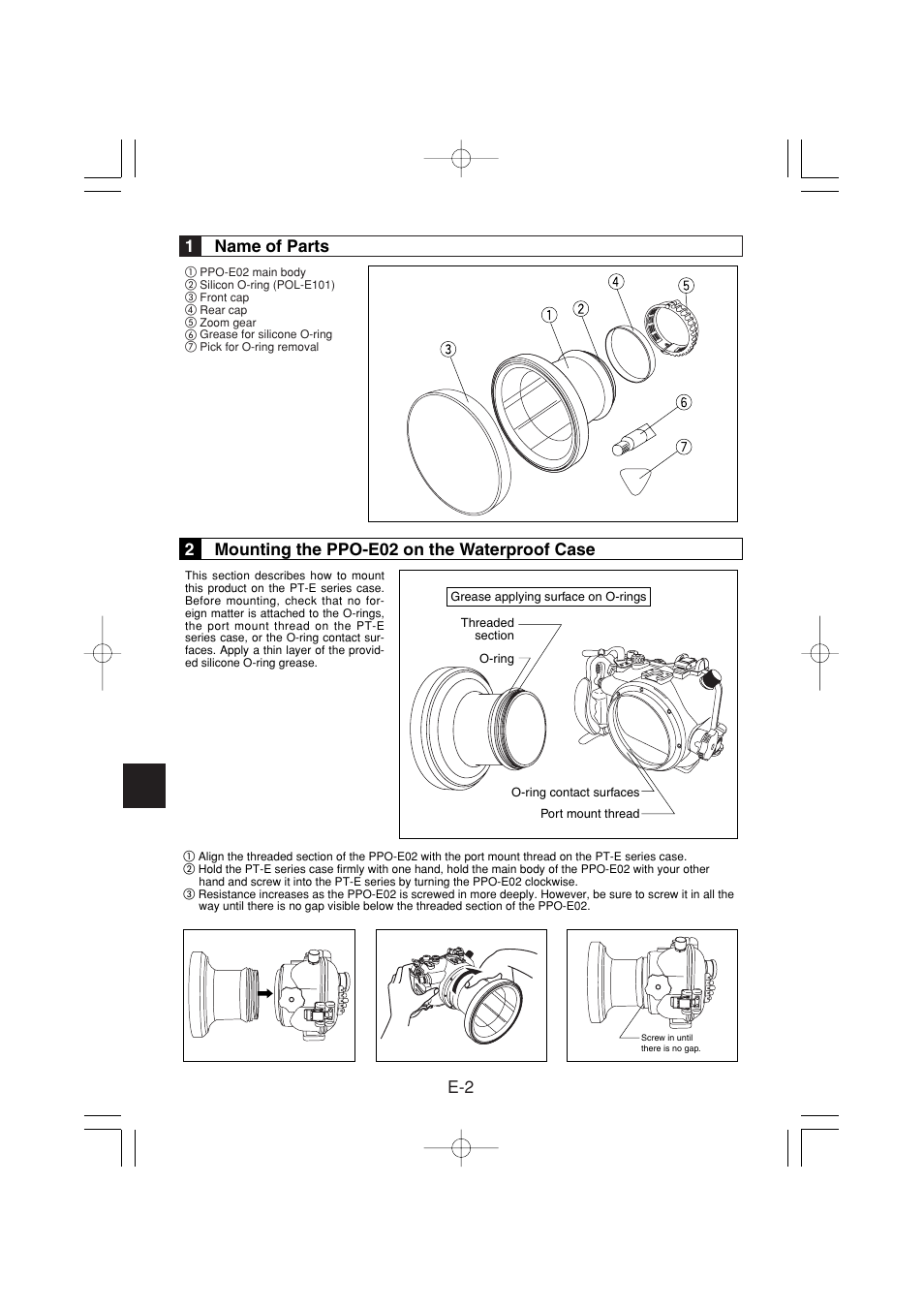 Olympus PPO-E02 User Manual | Page 12 / 60