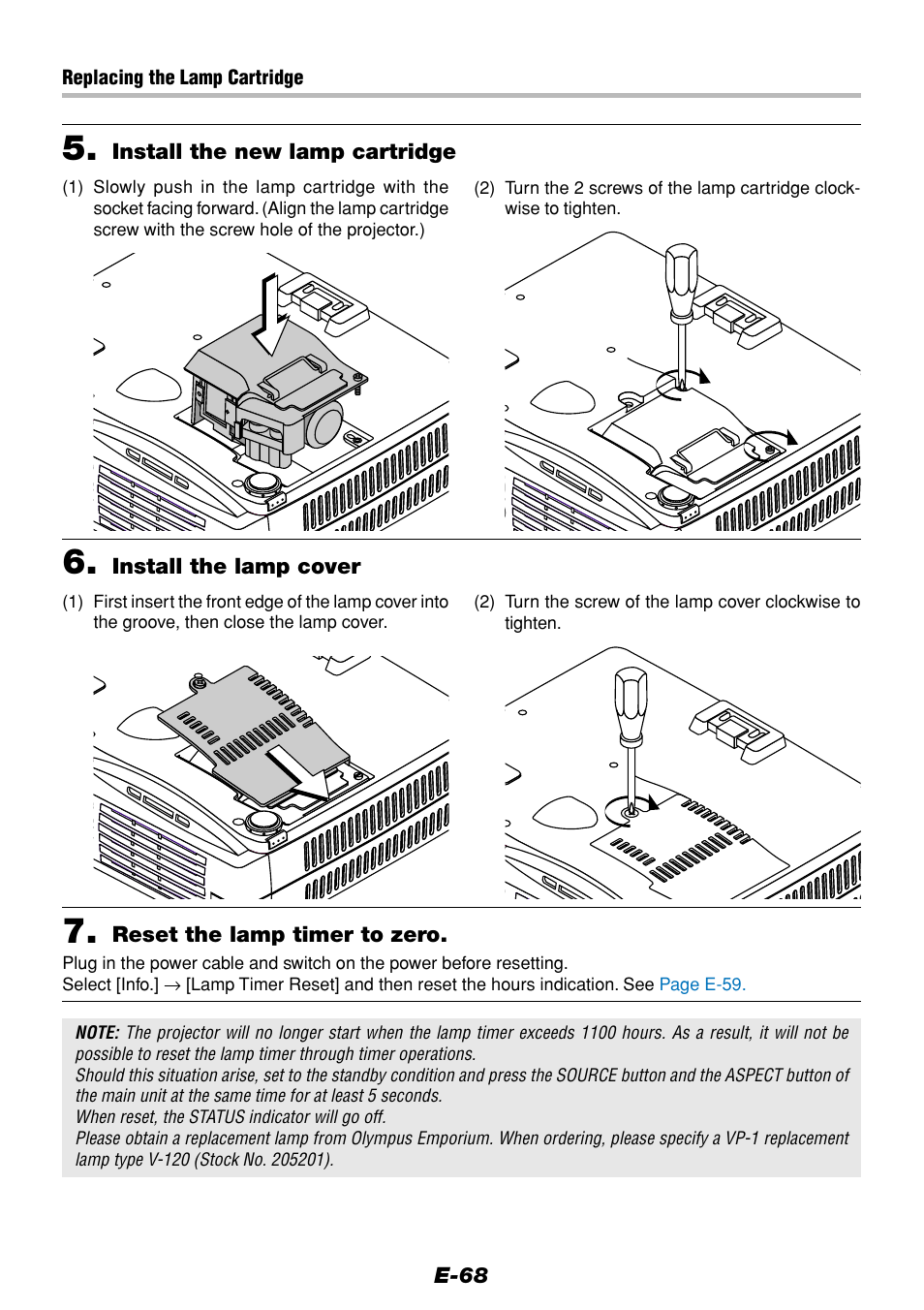 Olympus VP--1 User Manual | Page 68 / 72