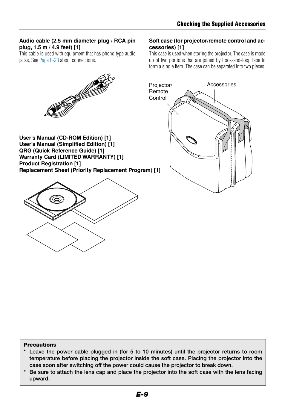 Olympus VP--1 User Manual | Page 9 / 72