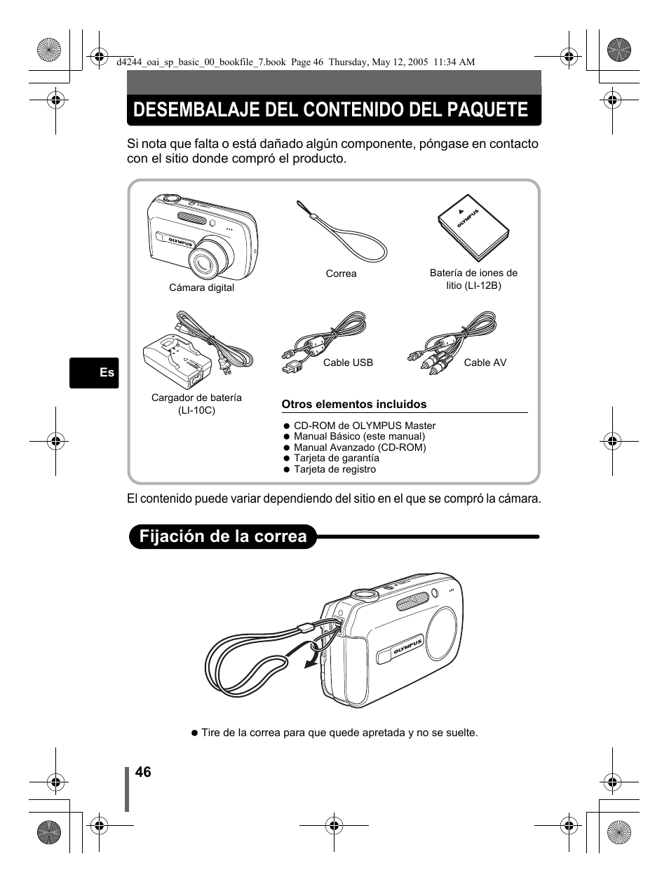 Olympus 800 User Manual | Page 46 / 68
