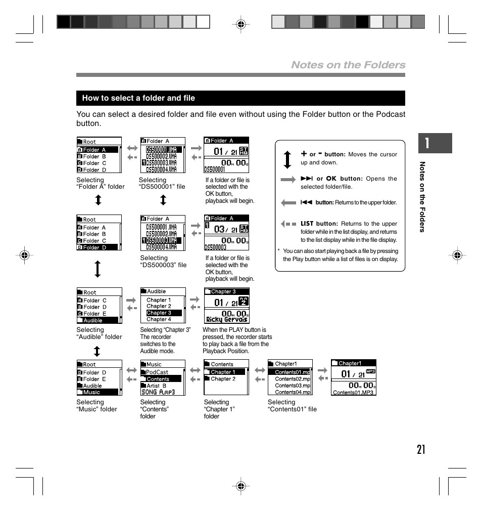 Olympus DS-40 User Manual | Page 21 / 87