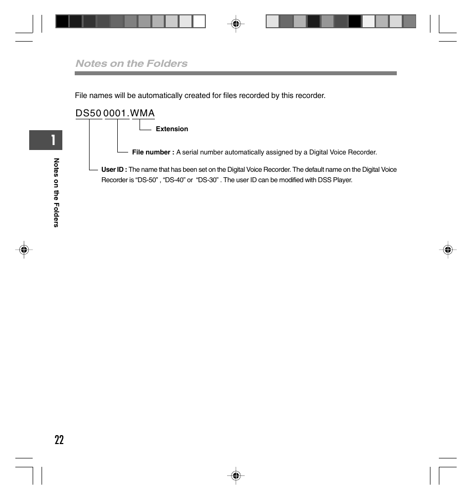 Olympus DS-40 User Manual | Page 22 / 87
