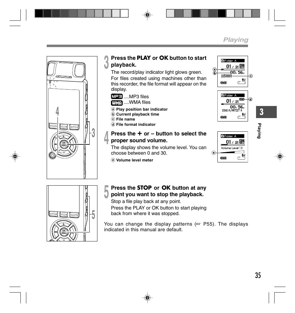 Olympus DS-40 User Manual | Page 35 / 87