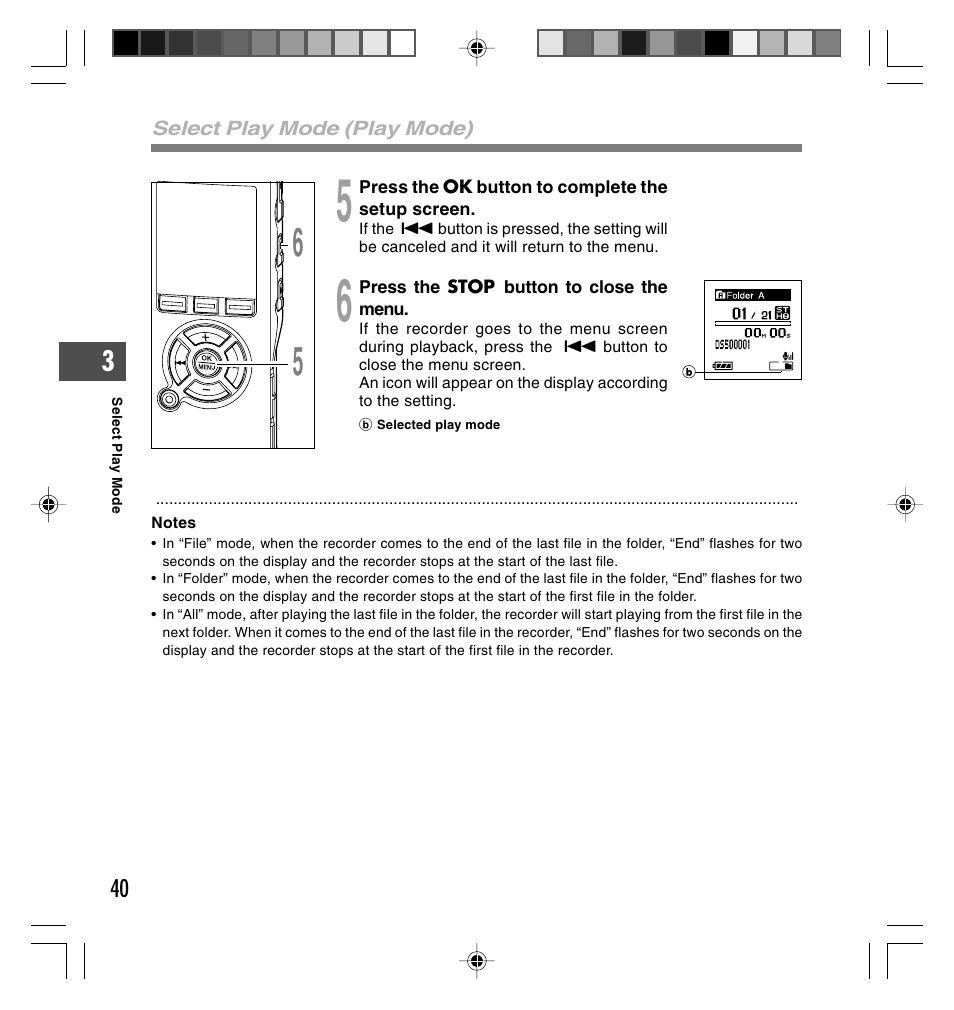 Olympus DS-40 User Manual | Page 40 / 87
