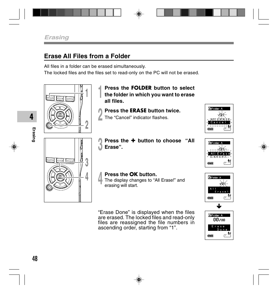 Olympus DS-40 User Manual | Page 48 / 87