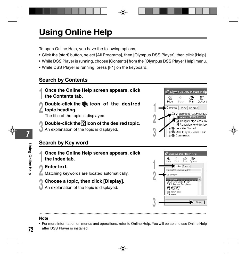Olympus DS-40 User Manual | Page 72 / 87