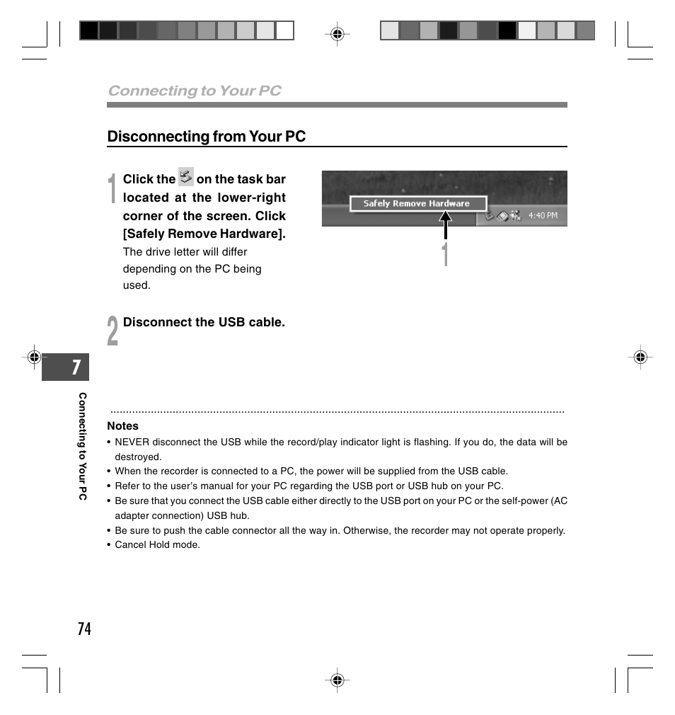 Olympus DS-40 User Manual | Page 74 / 87