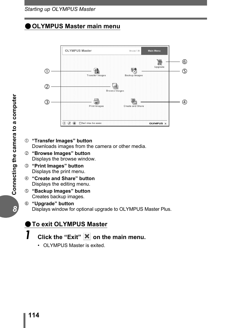 Olympus C-500 Zoom  EN User Manual | Page 114 / 156