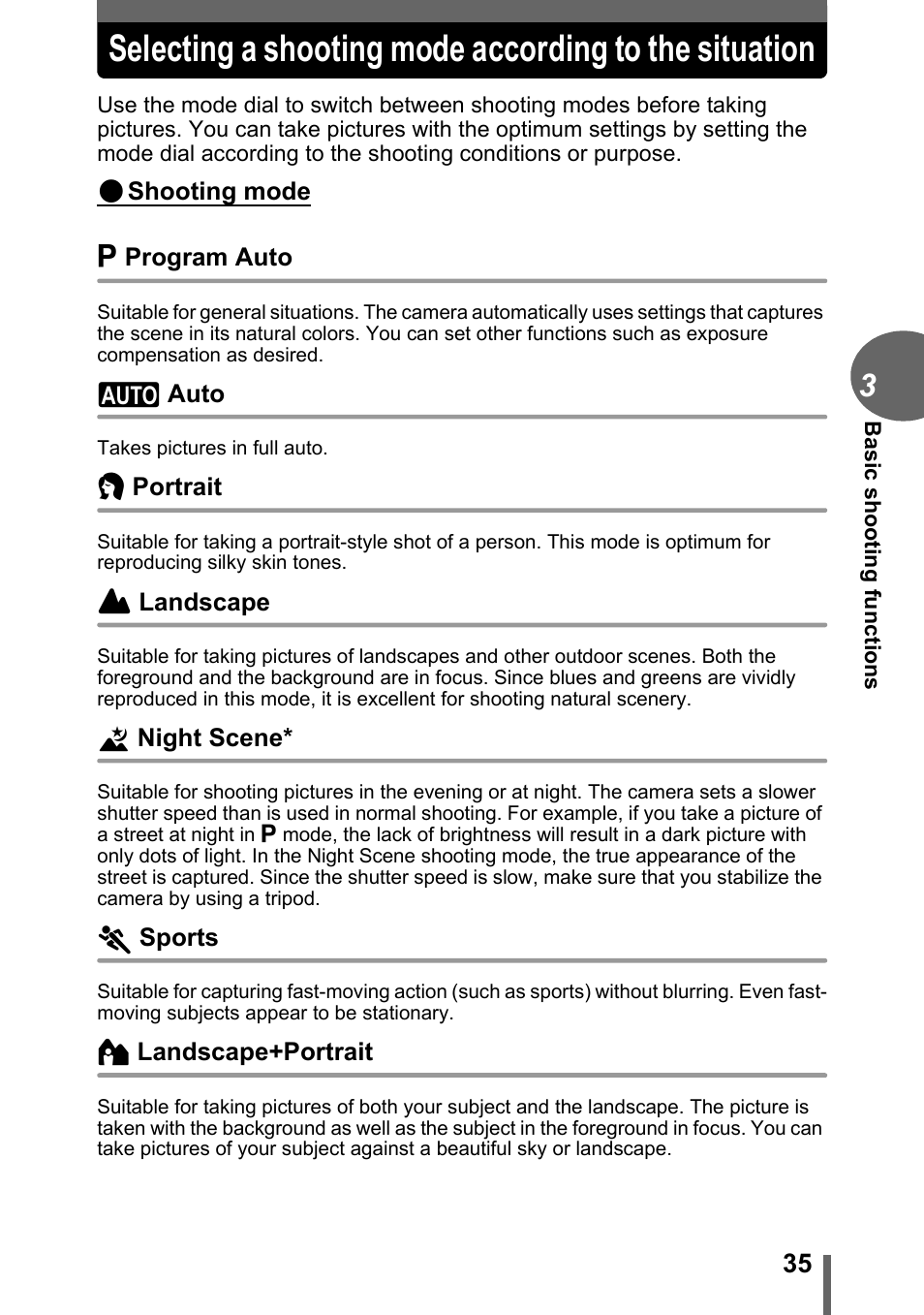 Olympus C-500 Zoom  EN User Manual | Page 35 / 156
