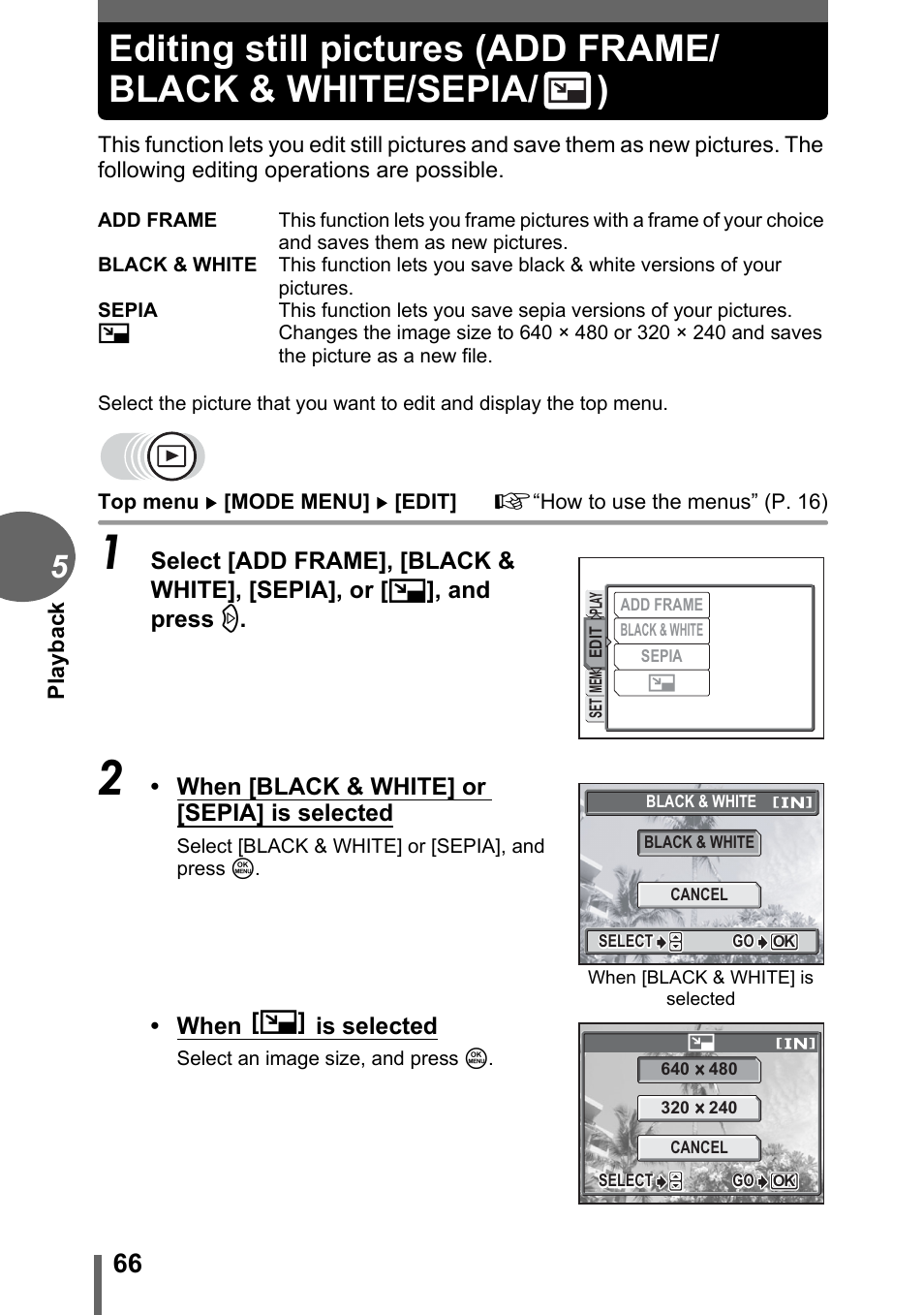 Olympus C-500 Zoom  EN User Manual | Page 66 / 156