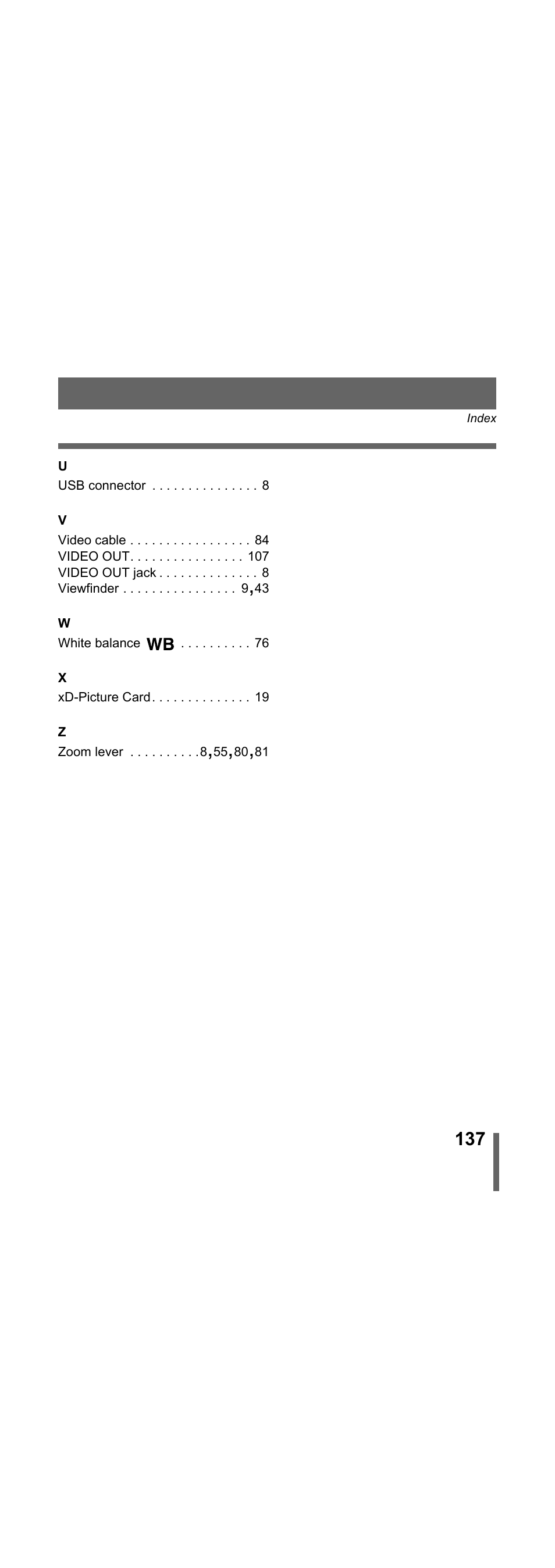Olympus X-300 EN User Manual | Page 138 / 171