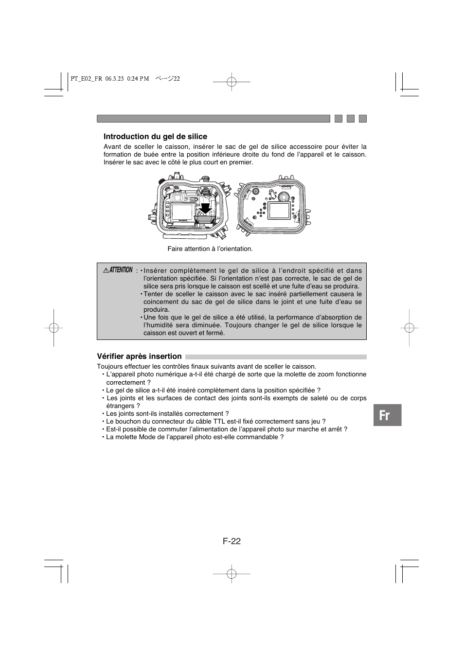 F-22 | Olympus PT-E02 User Manual | Page 103 / 284