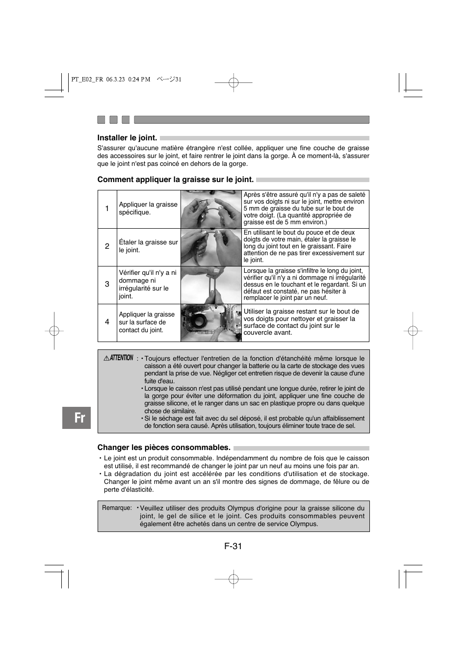 F-31 | Olympus PT-E02 User Manual | Page 112 / 284