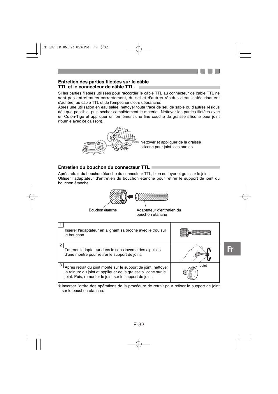 F-32 | Olympus PT-E02 User Manual | Page 113 / 284