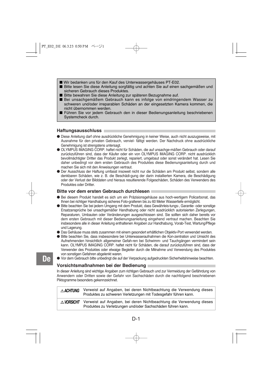 Olympus PT-E02 User Manual | Page 122 / 284