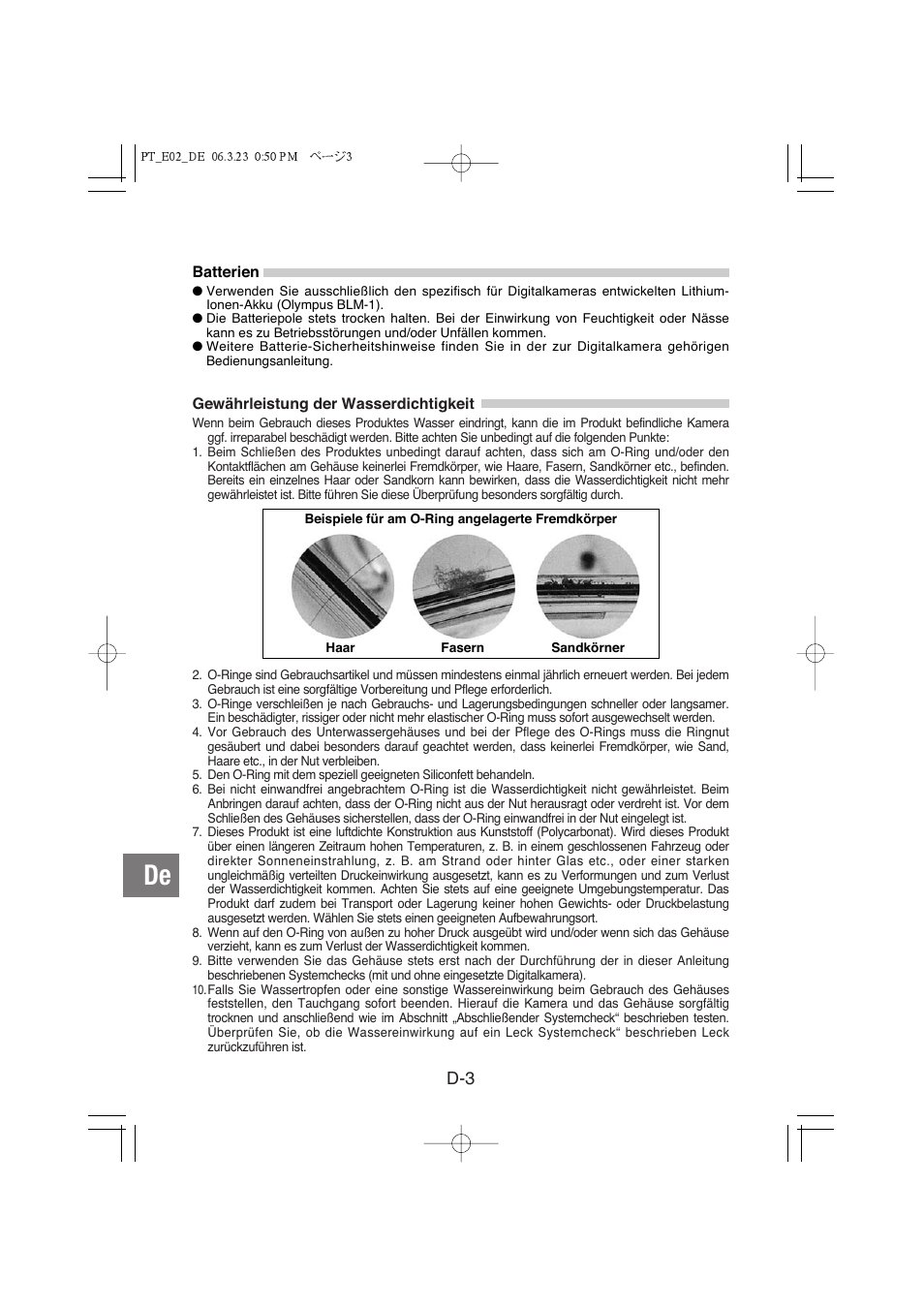 Olympus PT-E02 User Manual | Page 124 / 284