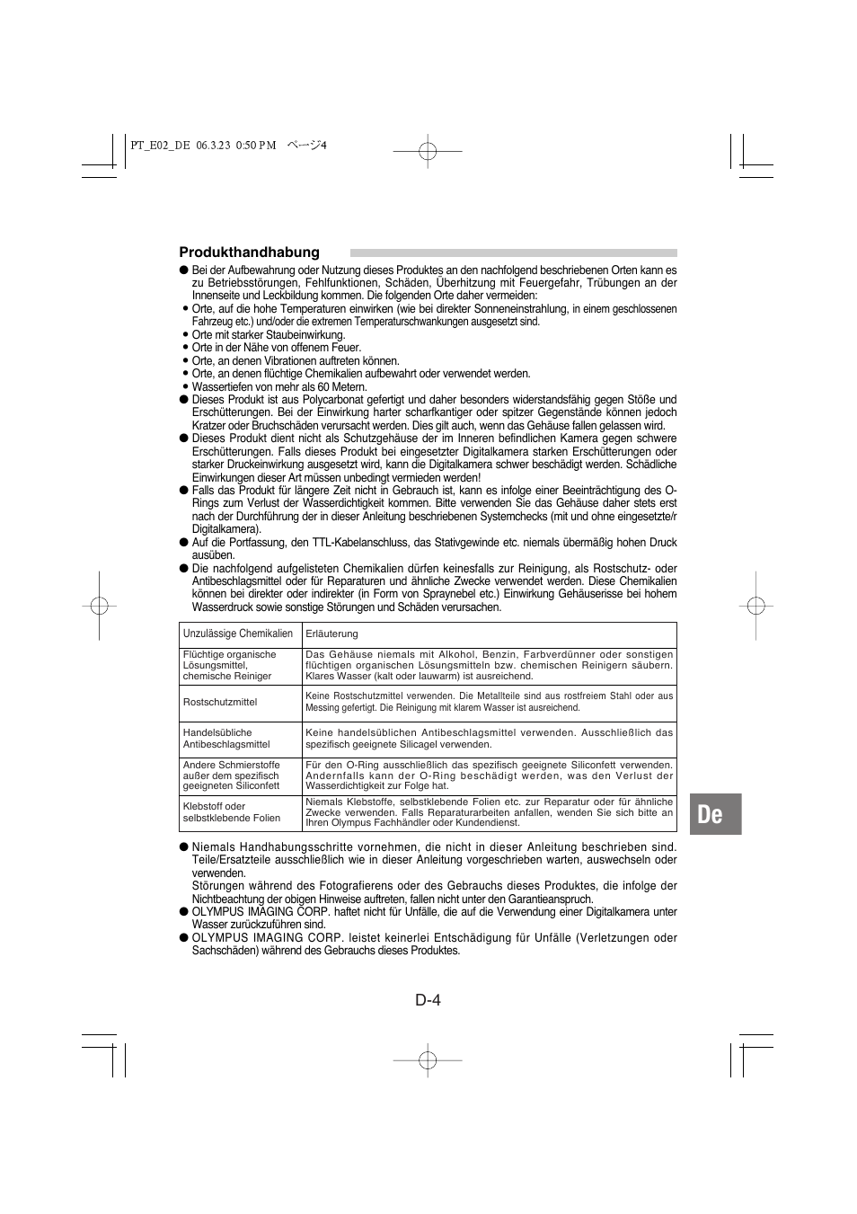 Olympus PT-E02 User Manual | Page 125 / 284