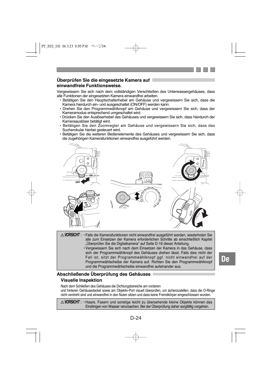 D-24 | Olympus PT-E02 User Manual | Page 145 / 284