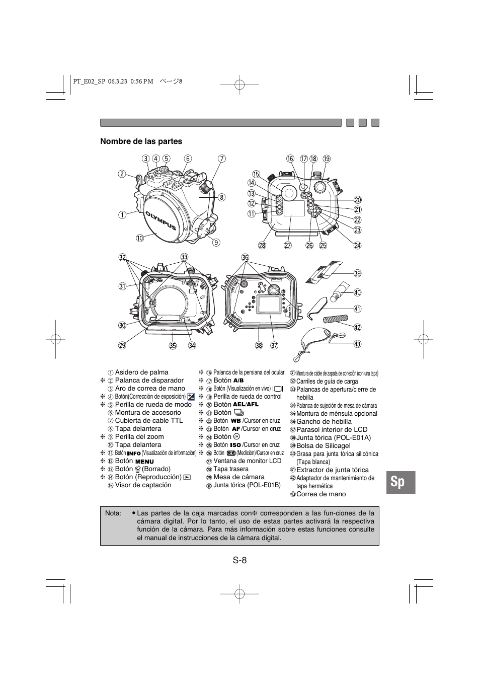 Olympus PT-E02 User Manual | Page 169 / 284