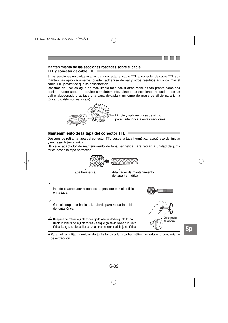 S-32 | Olympus PT-E02 User Manual | Page 193 / 284