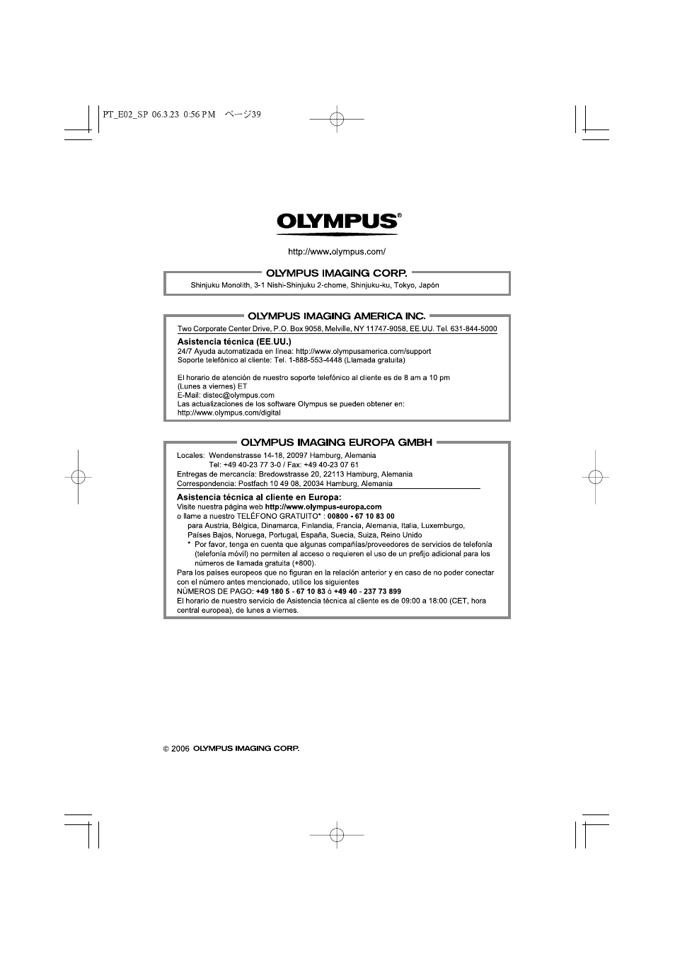 Olympus PT-E02 User Manual | Page 200 / 284