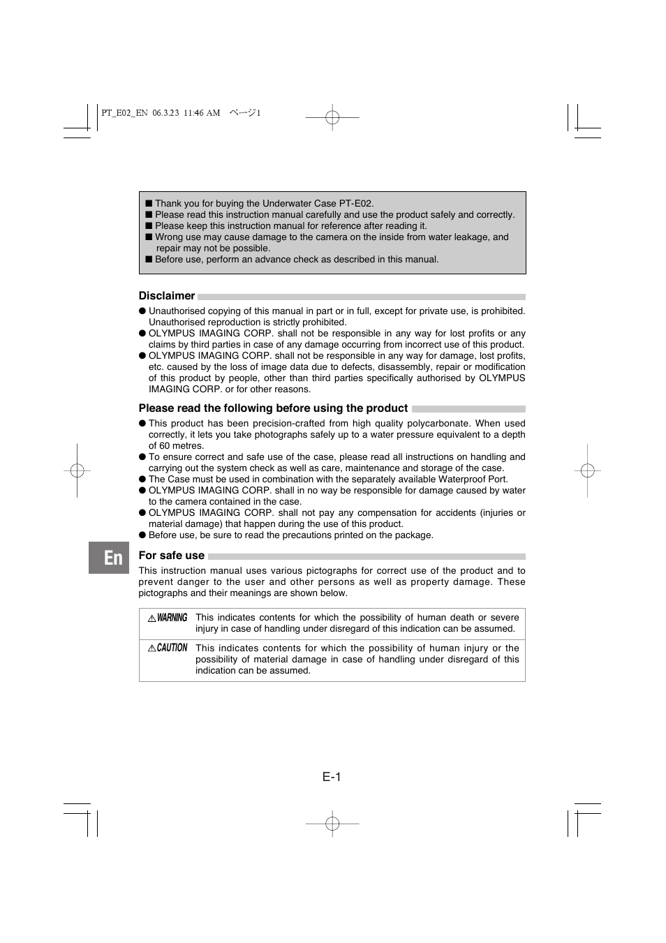 Olympus PT-E02 User Manual | Page 42 / 284