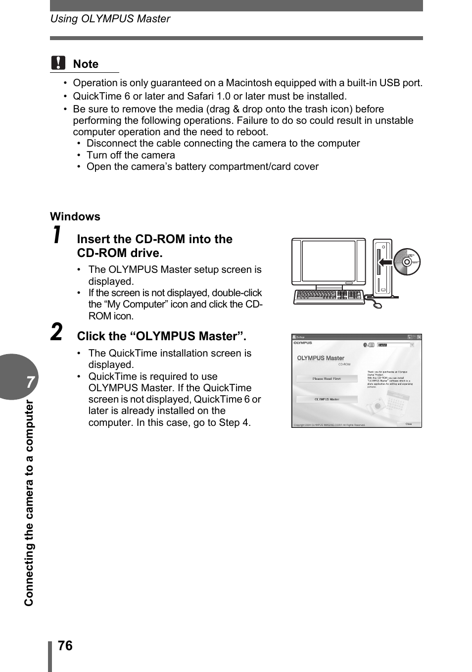 Olympus C-170 User Manual | Page 76 / 114