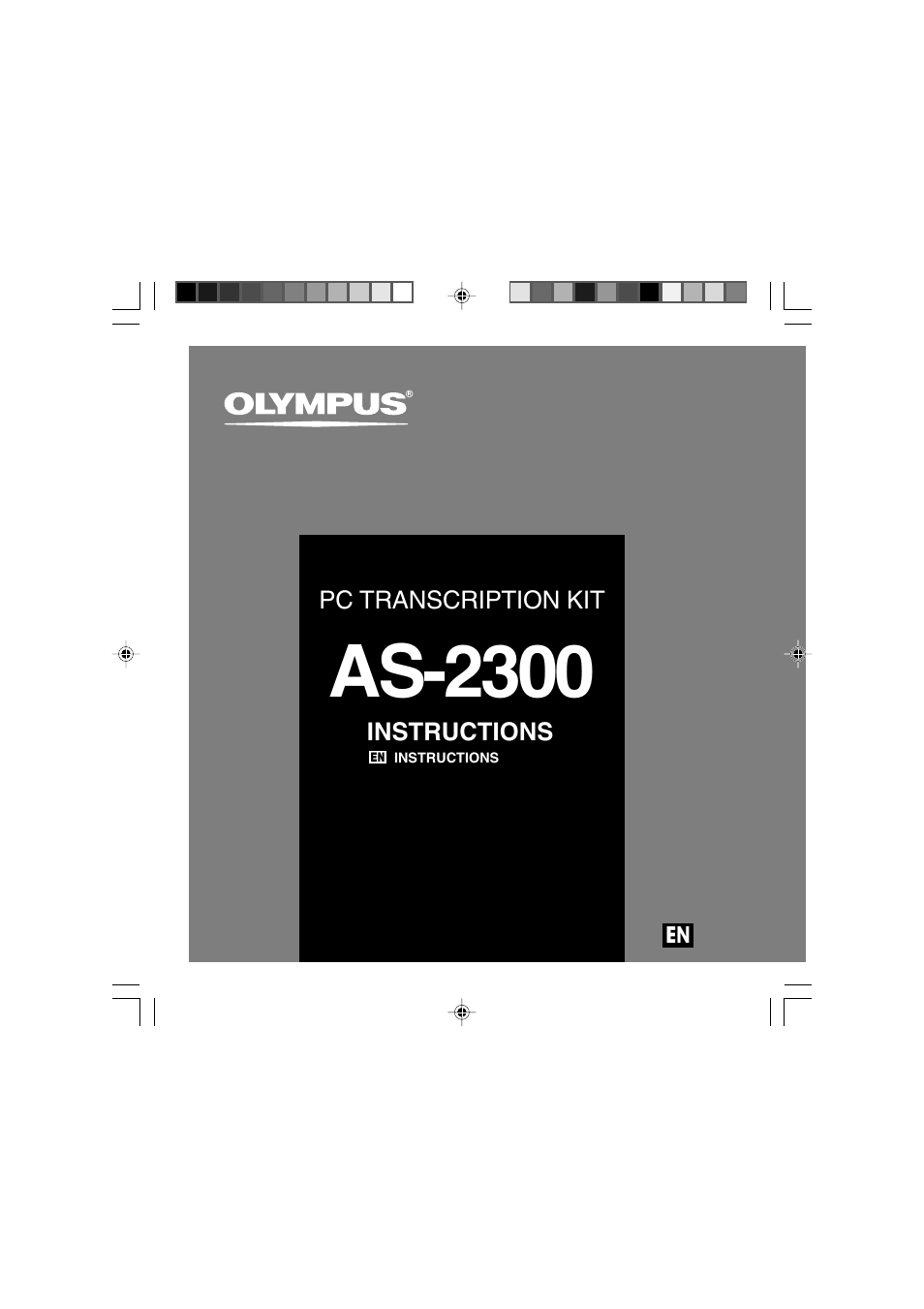 Olympus AS-2300 User Manual | 20 pages