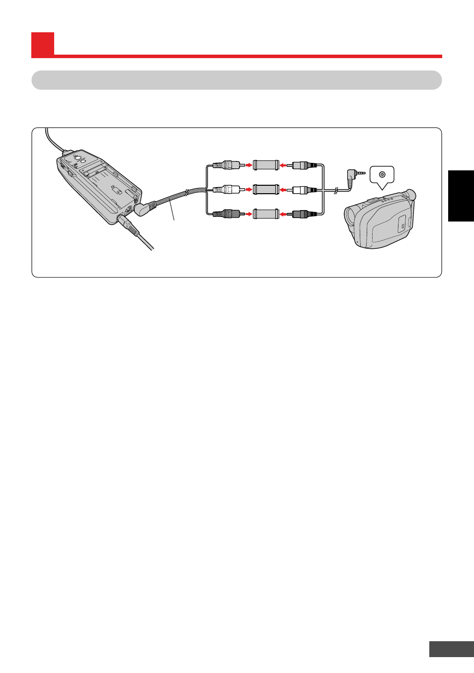 Connections (continued), Connection to mini jacks | Olympus EYETREK FMD-150W-US User Manual | Page 13 / 31