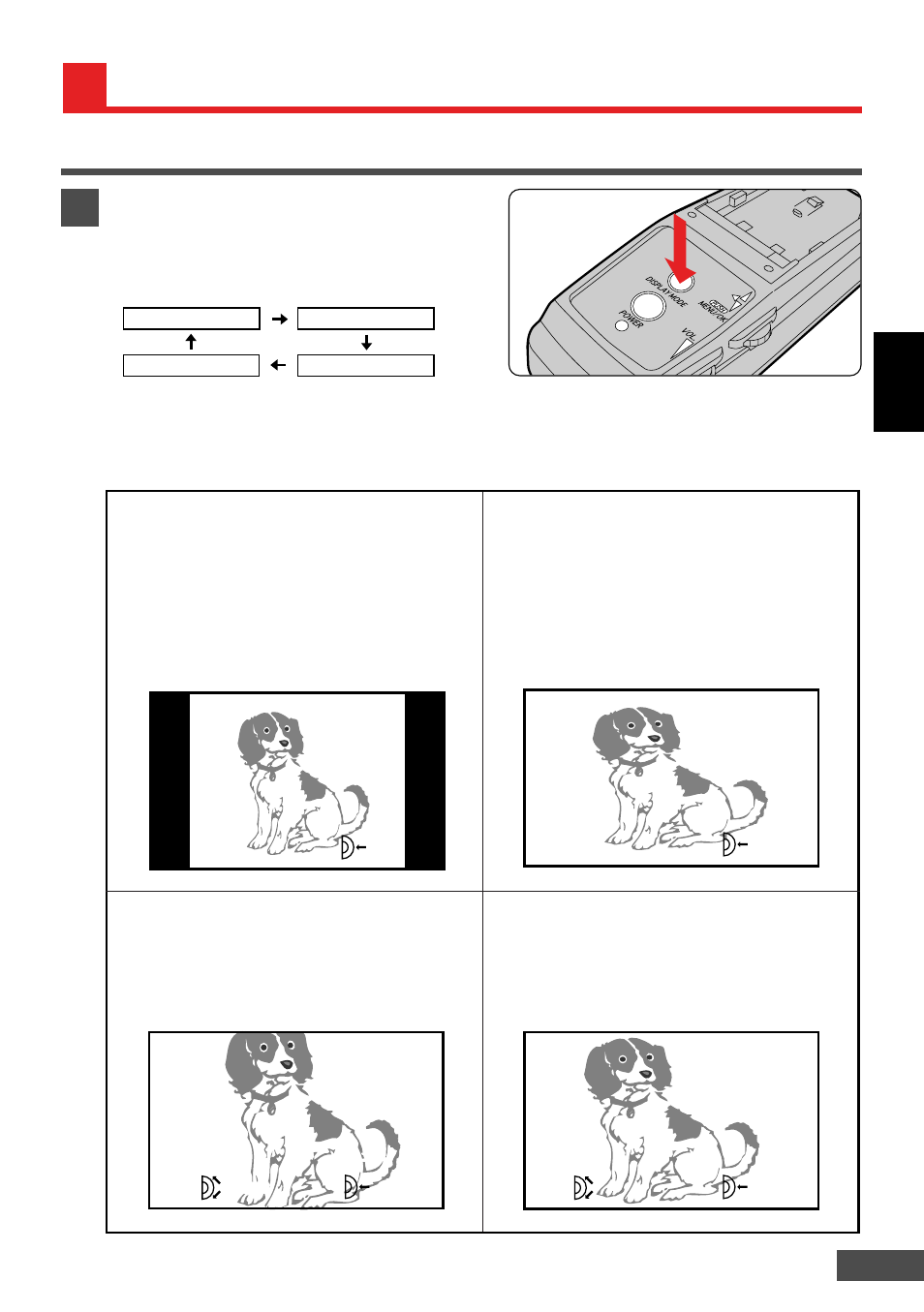 Selecting the display mode, Normal, Wide | Cinema zoom, Zoom | Olympus EYETREK FMD-150W-US User Manual | Page 21 / 31