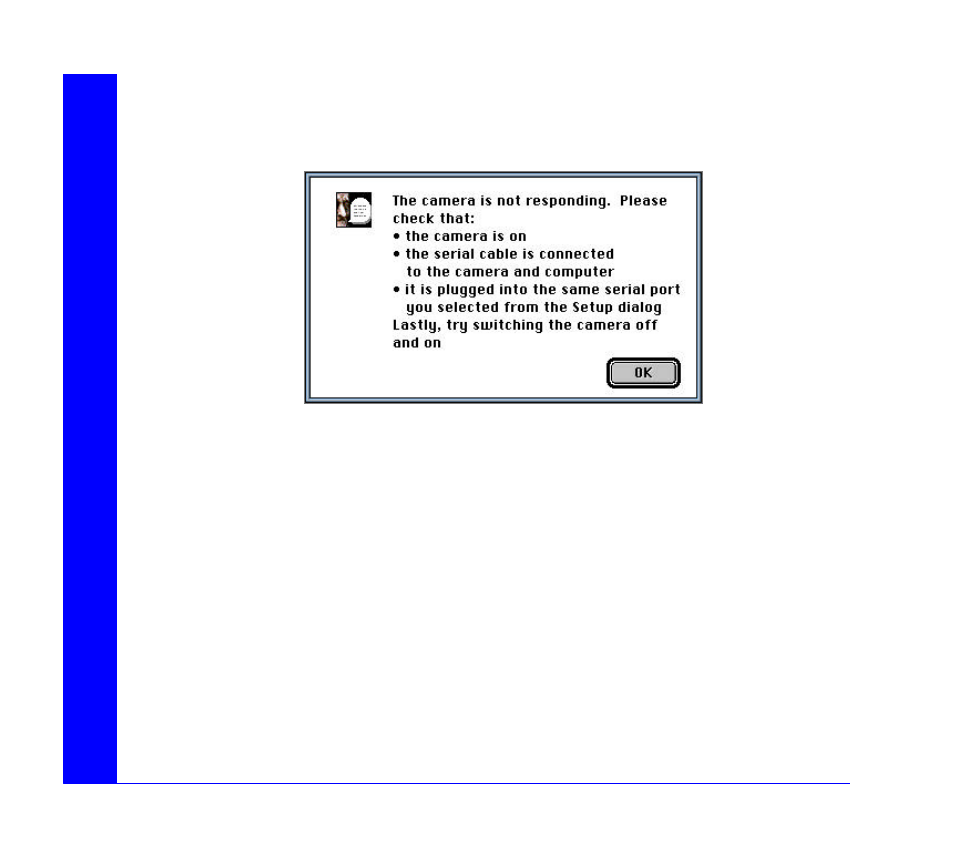 Problems accessing the camera | Olympus Camcorder User Manual | Page 6 / 17