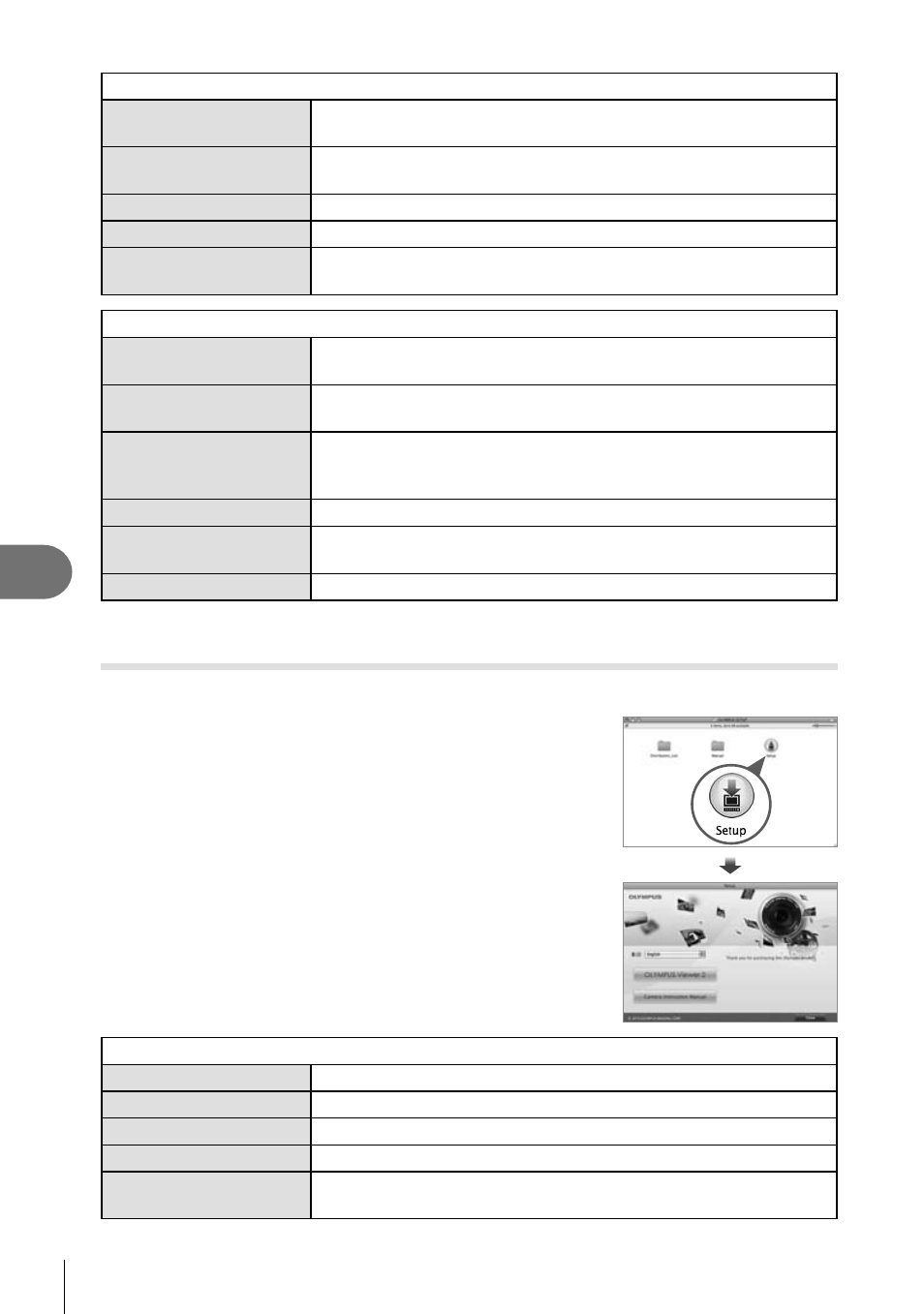 Using ol ympus v iewer 2/[ib, Macintosh | Olympus E-P3 User Manual | Page 74 / 127