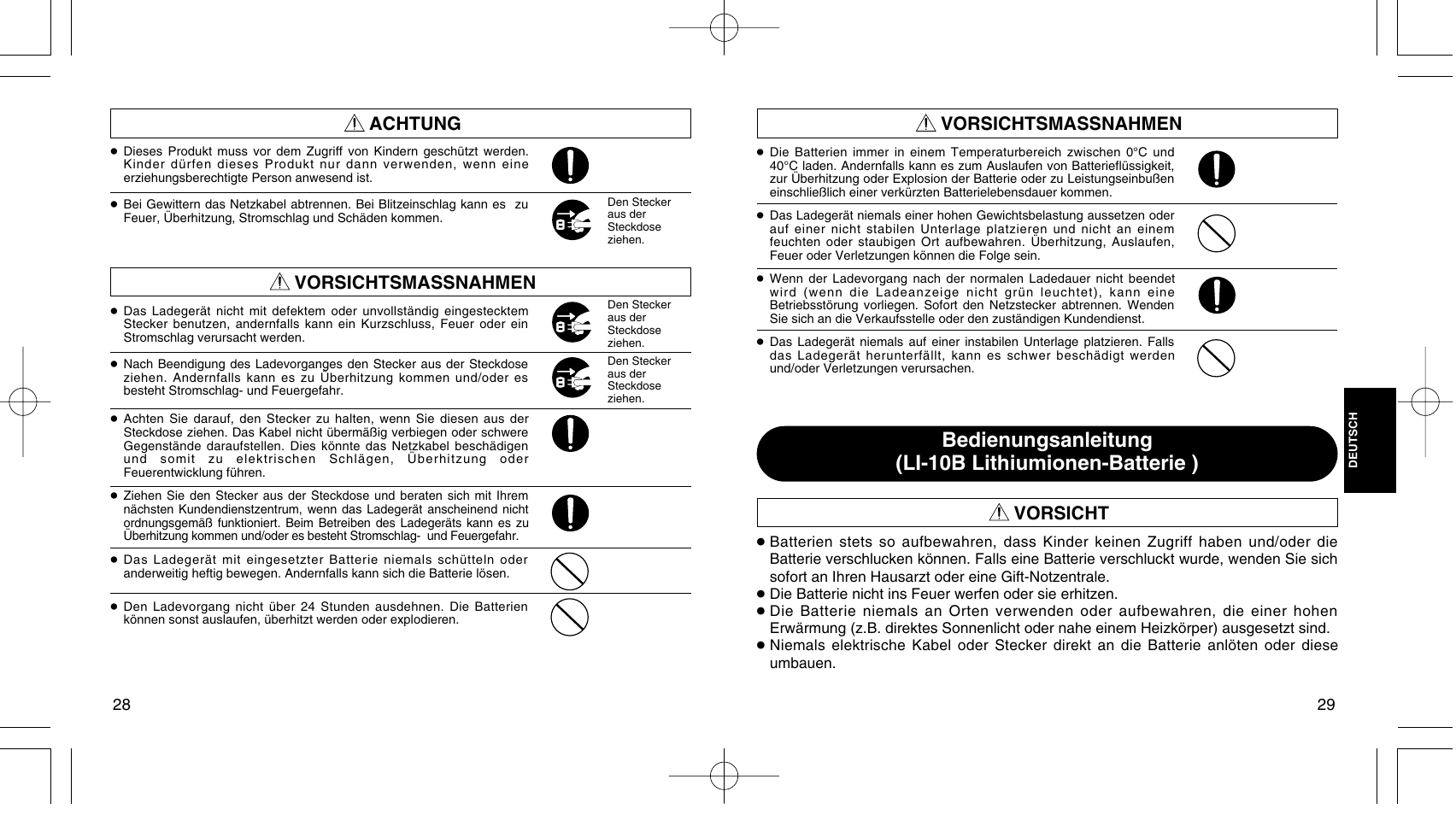 Olympus LI 10C User Manual | Page 17 / 35