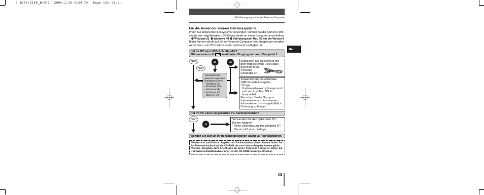 Olympus CAMEDIA C-160 User Manual | Page 103 / 148