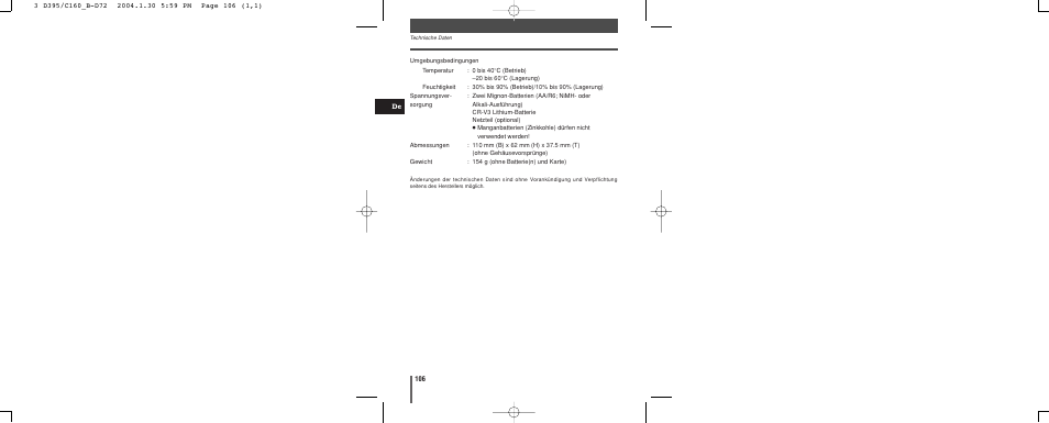 Olympus CAMEDIA C-160 User Manual | Page 106 / 148