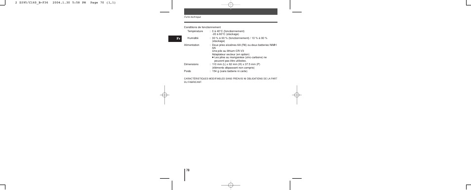 Olympus CAMEDIA C-160 User Manual | Page 70 / 148