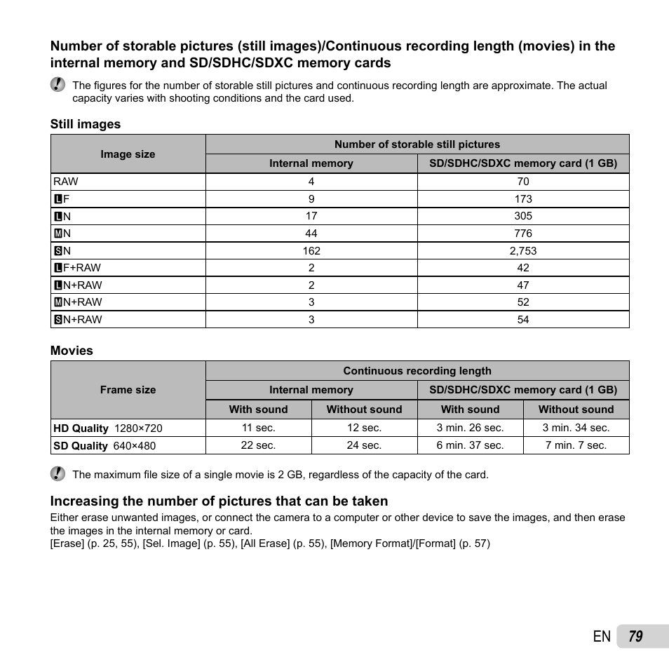 79 en | Olympus XZ-1 User Manual | Page 79 / 94