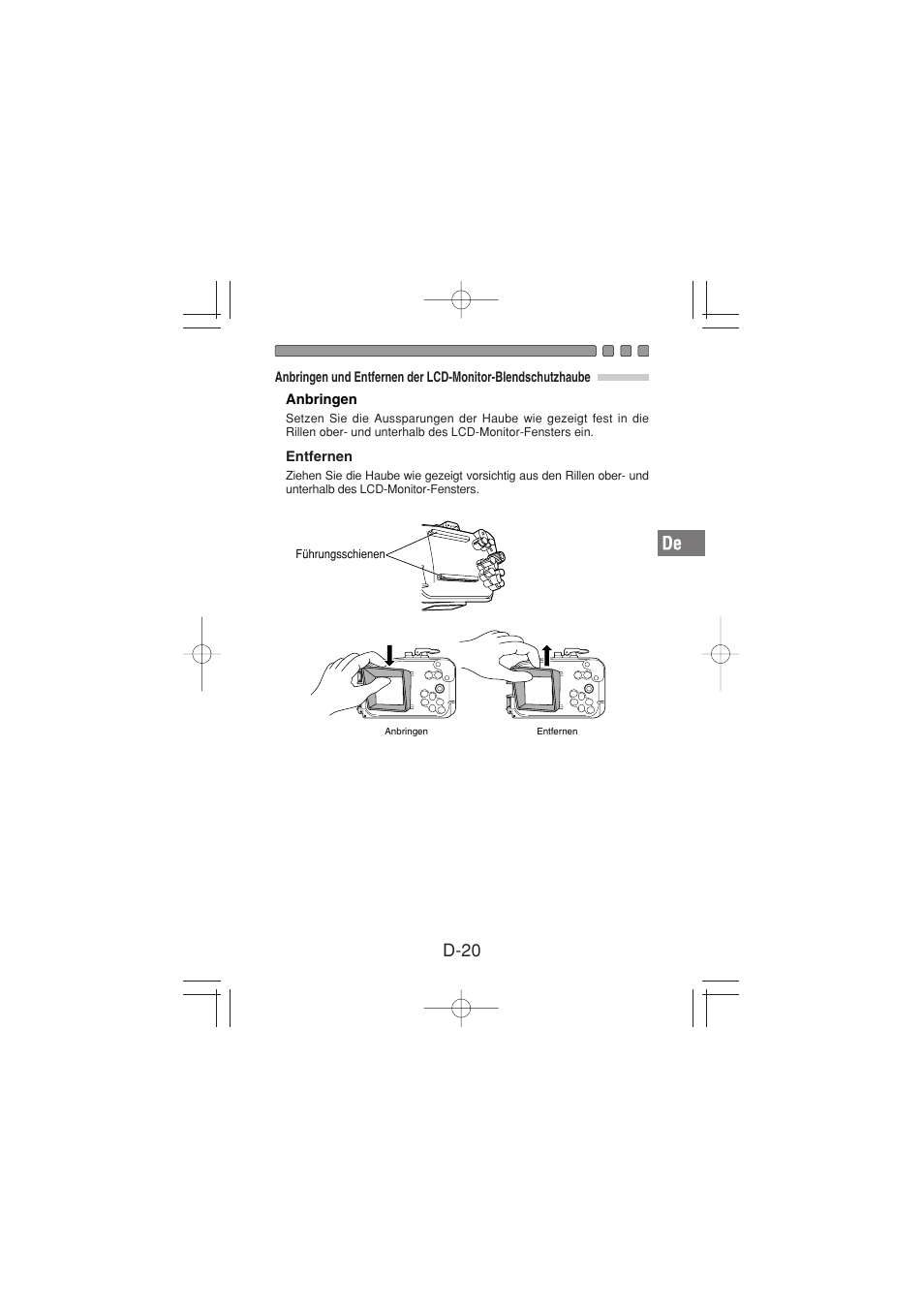 D-20 | Olympus PT-026 User Manual | Page 101 / 164