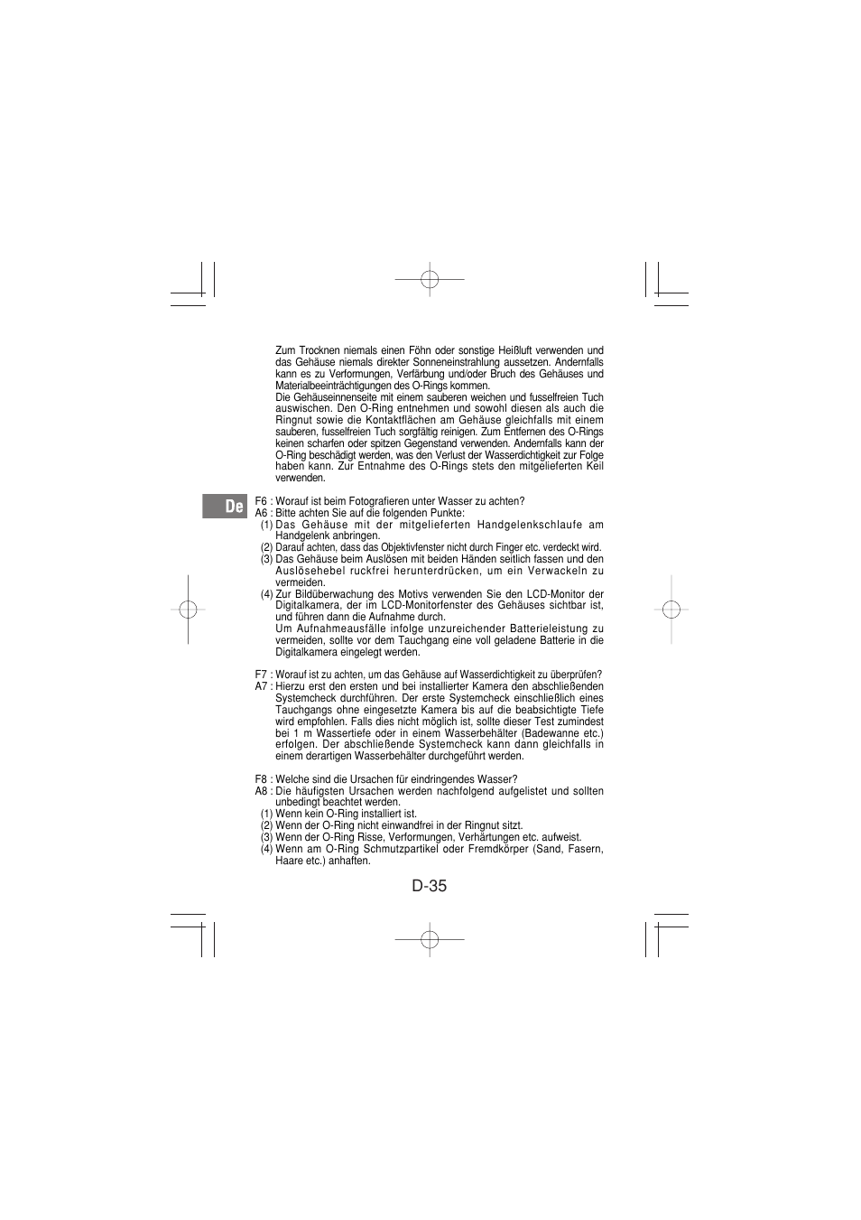 D-35 | Olympus PT-026 User Manual | Page 116 / 164