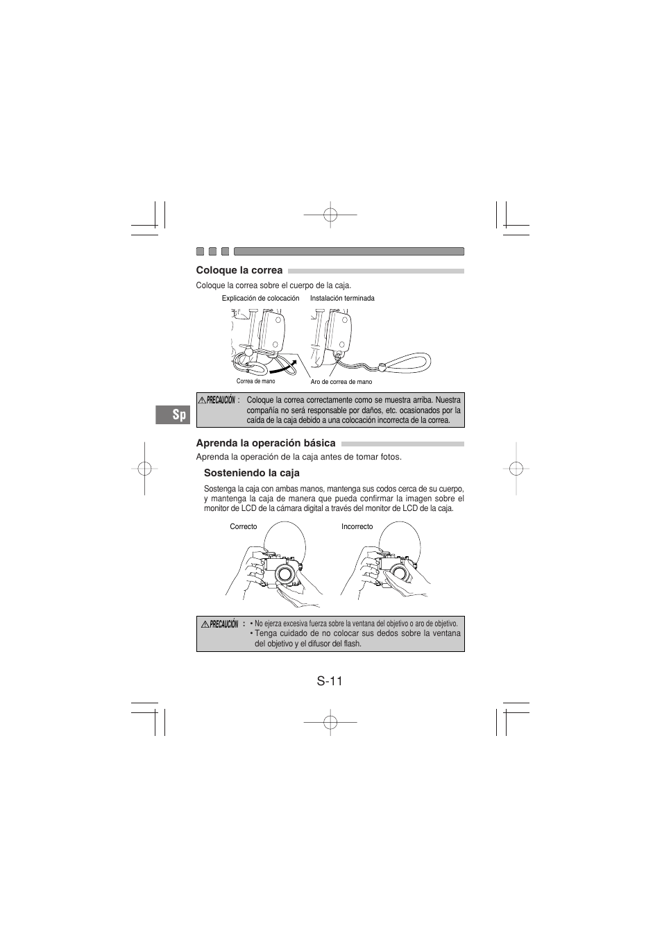 S-11 | Olympus PT-026 User Manual | Page 132 / 164