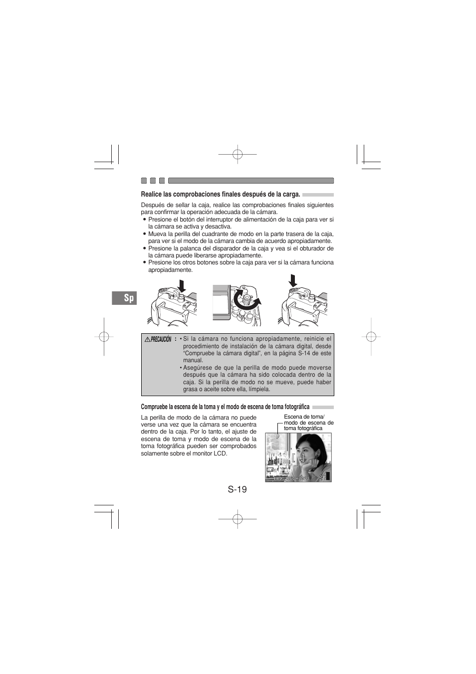 S-19 | Olympus PT-026 User Manual | Page 140 / 164