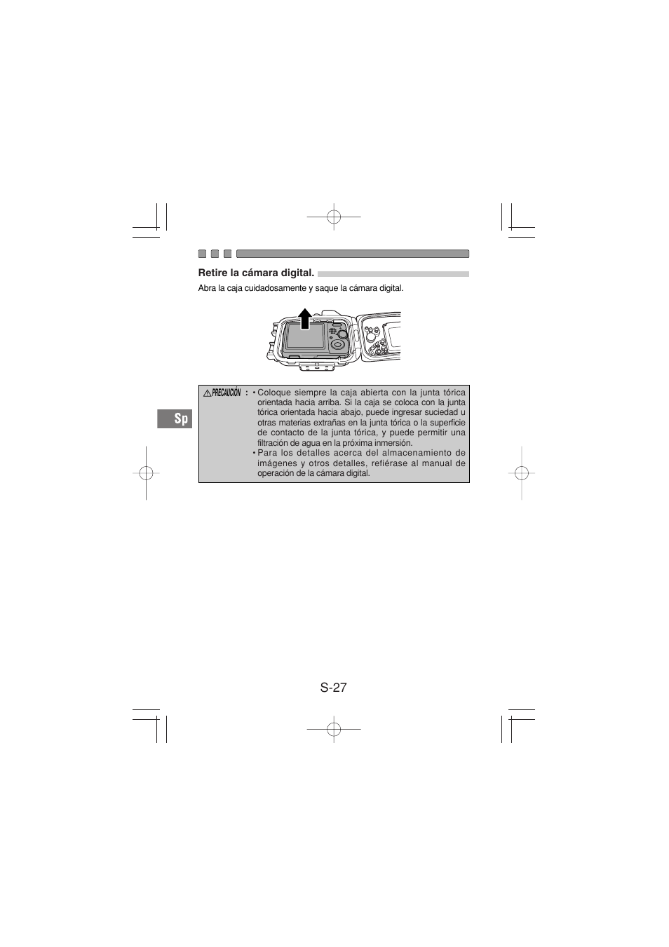 S-27 | Olympus PT-026 User Manual | Page 148 / 164